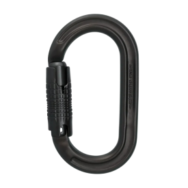 英國 DMM Ultra O Locksafe 橢圓形三段式自動鎖鉤環 | 棕灰色